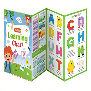 Tableaux et affiches éducatifs personnalisables pour enfants, papier artistique pour l'apprentissage préscolaire - Product Image 3