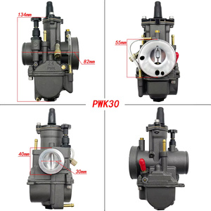 <span class=keywords><strong>Carburador</strong></span> <span class=keywords><strong>Mikuni</strong></span> PWK de Deslizador Plano Personalizado al Por Mayor, <span class=keywords><strong>24</strong></span> 34 mm, Piezas Modificadas para Motocross, Ciclomotor, Dirt Bike, Pit Bike, en Negro y Gris - Product Image 5