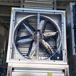 Extractor de Aire Industrial Potente de Techo/Pared, Redondo, de Acero Inoxidable, Tipo Cono, para Refrigeración de Talleres - Product Image 2