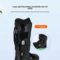 Botte de marche orthopédique universelle réglable Tongyao en PP, attelle de soutien de la cheville pour fracture, avec coussin d'air médical