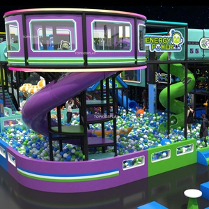 Parco Giochi per Bambini Indoor di Alta Qualità Topkidsplay, Materiale PVC, Dimensioni Personalizzabili per Centri Commerciali, Certificato ISO9001 - Product Image 1
