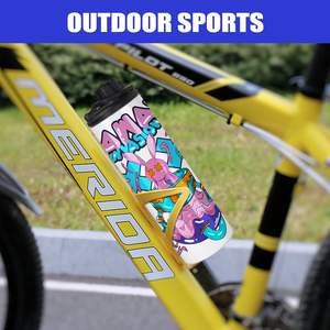 25Pack Sublimation Tumblers Flat Edge Blanks Skinny Straight 20oz Stainless Steel Double Wall <b>Insulated</b> Sublimation Water <b>Bottle</b> - Product Image 3