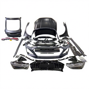 Kits de voiture améliorés très demandés pour <span class=keywords><strong>Audi</strong></span> A7, transformation <span class=keywords><strong>S7</strong></span> en RS7, pare-chocs, phares, couvercle de coffre, calandre, aileron arrière, silencieux arrière - Product Image 2