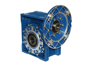 NMRV25 30 40 50 63 75 90 110 130 150 caja de engranajes helicoidales caja de cambios reductora de velocidad con <span class=keywords><strong>motor</strong></span> de 200W <span class=keywords><strong>12V</strong></span> 24V <span class=keywords><strong>DC</strong></span> - Product Image 5