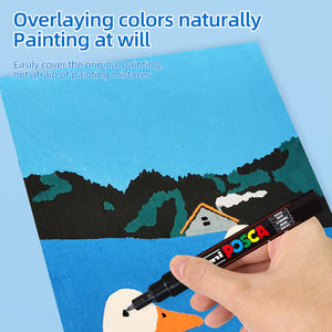 Marcadores de Pintura Uni Posca Personalizados para Diario, Rotuladores de Pintura Uni Posca, Rotulador de Color para Póster - Product Image 6