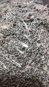 Halloween DIY Kerajinan Kerajinan Resin Slime Polimer Tanah Liat Pesona Campuran Irisan Tanah Liat Taburan - Product Image 6