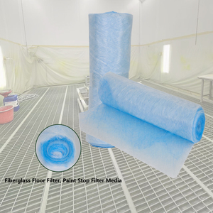 Nuevo Rollo de Filtro de Fibra de Vidrio Directo de Fábrica G2/G3/G4, 93% de Eficiencia, Alta Capacidad de Retención de Polvo, Filtro para Cabina de Pintura - Product Image 1