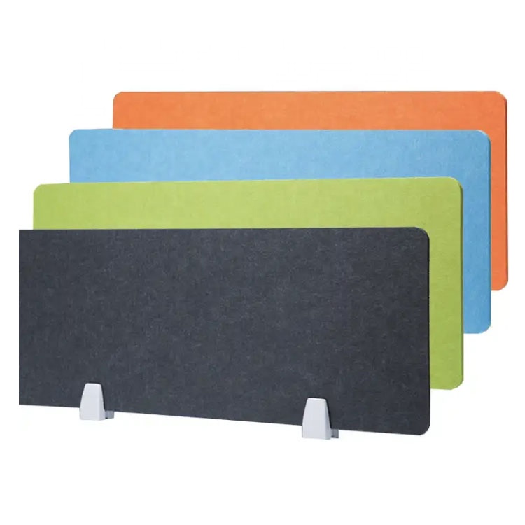 100% пригодный для переработки полиэфирное волокно ПЭТ Войлок акустическая офисная конфиденциальность экранные панели звукоизоляционный разделитель