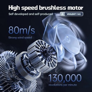Violent Turbo <b>Fan</b> High-speed Mini Portable <b>Fan</b> Outdoor <b>Handheld</b> <b>Fan</b> - Product Image 6