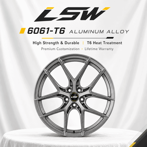 ล้อแม็กซ์ LS8078 สีไฮเปอร์ซิลเวอร์ แบบหลายก้าน ขนาด 5.5x18 ET35 PCD114.3 ผลิตจากวัสดุหล่อขึ้นรูปชิ้นเดียว สำหรับรถยนต์นั่งส่วนบุคคล - Product Image 4