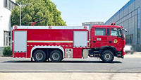 Camion de lutte contre l'incendie à châssis lourd 6x4, 16 000 L d'eau et mousse - Véhicule d'urgence haute capacité de 16 tonnes avec double essieu arrière