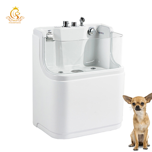EUR PET Bañera Multifuncional de Acrílico para Mascotas R-02B con Control Táctil y Esterilización con Ozono para Salón de Spa para Mascotas - Product Image 2