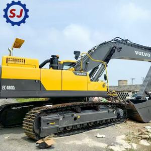 Excavadora Volvo EC480DL Usada, Excavadora de Orugas de 48 Toneladas para Trabajo Pesado, Equipo Hidráulico para Minería y Construcción, Maquinaria para Movimiento de Tierras - Product Image 3