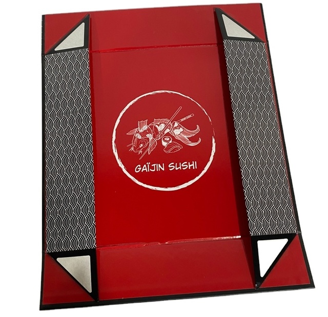 Collapsible Recyclable Rigid Box Box Outside Is Matt Lmaination Inside Is Glossy Lamination