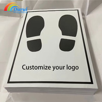 Tapis de sol de voiture jetables en papier, personnalisés avec logo, design gratuit, anti-poussière, vente en gros, usage unique