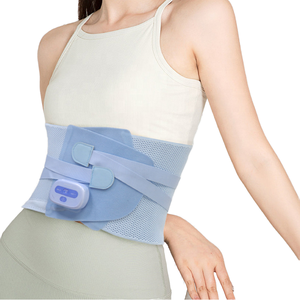 Smart Abdominal Waist Vibration Massage gürtel mit Wärme Wireless <span class=keywords><strong>Electric</strong></span> Lumbar Massage gürtel Karton Tragbares Taillen massage gerät - Product Image 1
