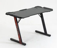 Échantillon Gratuit - Table de Jeu en Forme de Z - Vente Flash - Prix Réduit - Bureau PC Professionnel - Table de Jeu pour Gamers - Bureau Intelligent pour le Gaming