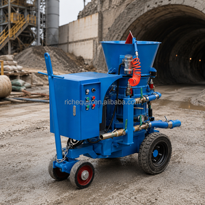 Máquina de pulverización de hormigón refractario ecológico para material ignífugo - Product Image 4