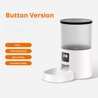 Comedero Inteligente para Mascotas de 4L con Control Remoto por Aplicación, Alimentación Programada, Grabación de Video, Grado Alimenticio, Digital, para Dueños Ocupados, Uso Doméstico