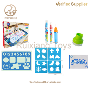 Juguete educativo 80*60CM estera <span class=keywords><strong>de</strong></span> dibujo <span class=keywords><strong>de</strong></span> agua estilo océano acuarela libro <span class=keywords><strong>de</strong></span> imágenes pintura colorida juguetes <span class=keywords><strong>de</strong></span> escritura - Product Image 6