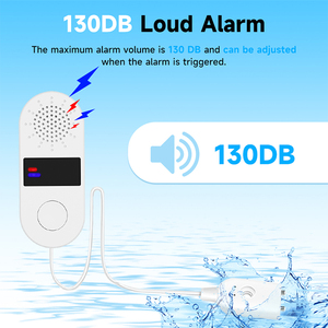 Tuya ZigBee Cảm Biến Rò Rỉ Nước 130dB Phát Hiện Rò Rỉ Nước Thông Minh Cuộc Sống Ứng Dụng Thông Báo Cảnh Báo Nước Nhẹ Lũ Lụt Rò Rỉ Báo Động Nhà An Ninh - Product Image 3