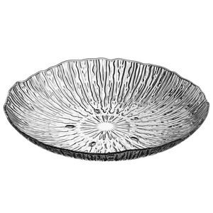Plateau à fruits rond de luxe léger, grande capacité, en plastique transparent, pour table basse, plateau décoratif - Product Image 2