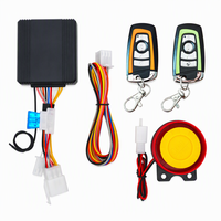 Système d'alarme antivol pour moto avec démarrage à distance, coupure moteur, alerte par vibration et lumière sonore LED 6000LM 12V, pièces détachées universelles