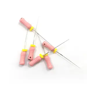 Lime per canali radicolari Niti per uso manuale dentale lime per raccoglitori dentali file K/H/R