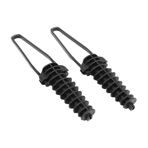 Abrazadera de tensión de fibra óptica de plástico, abrazadera de anclaje tipo cuña, abrazadera de suspensión para cable ADSS PA300 PA500 PA1500 PA2000 - Product Image 1