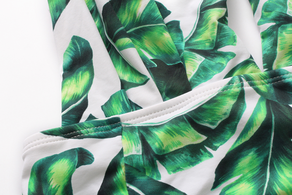 One-piece swimsuit printed swimsuit custom swimwear sexy bikini