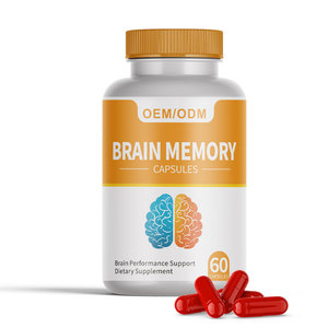 Cápsulas nootrópicas de etiqueta privada Suplemento cerebral Cápsulas de memoria cerebral - Product Image 3