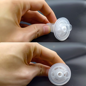 Tête de mélange pour machine 3M LG-7055, tube de mélange dynamique pour alginate dentaire et plâtre, usage unique, rouge et blanc - Product Image 5