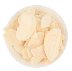 Factory Outlet Healthy Food Bulk Packaging Proceso de liofilización al vacío Pelar rebanadas Frutas y verduras Chips de manzana liofilizados - Product Image 1