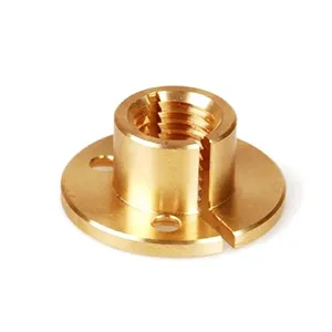 OEM Customized Brass Trapezoidal Ball Screw Nut, Ball Nut Supplier