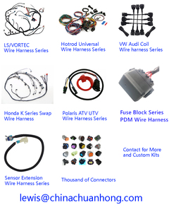 Connecteur TPS à 3 broches 6098-0141 pour Nissan <span class=keywords><strong>Renault</strong></span>-CNCH Custom Plugs Wire Harness - Product Image 5