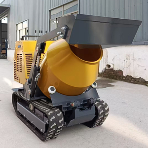 Tracked <strong>Self</strong> <strong>Loading</strong> Portable Mini Dumper Crawler Mortar Cement <strong>Mixer</strong> High Efficiency - Product Image 4