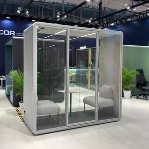 Cabine insonorisée mobile monobloc extérieure pour hôtel Espace plus grand Maison Bureau Chambre insonorisée Cabine à capsules Bureau Pods - Product Image 1