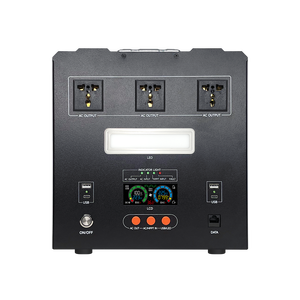 Centrale Électrique Hybride d'Urgence 2000W, Générateur <span class=keywords><strong>Solaire</strong></span> 1.5kW avec MPPT, Onduleur à Onde Sinusoïdale Pure UPS, <span class=keywords><strong>Kit</strong></span> Générateur Li-ion Hors Réseau - Product Image 4