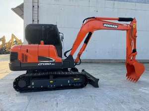 DX60-9C Doosan d'occasion de haute qualité mini-pelle de 6 tonnes pelle sur chenilles Doosan 60 à vendre - Product Image 5