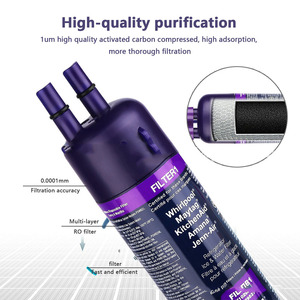 ไส้กรองน้ำแข็งสำหรับตู้เย็น Whirlpool รุ่น W10295370A Filter1 อะไหล่เปลี่ยนไส้กรองน้ำบริสุทธิ์ - Product Image 4
