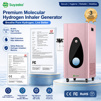 Générateur d'hydrogène médical à deux ports, dernière génération, 3000 ml, pour les yeux, le nez et les oreilles, machine de thérapie par inhalation pour spa