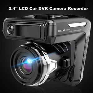 Caméra embarquée double objectif avec GPS intégré, enregistrement en boucle, fixation sur pare-brise, 12 V, sans écran, objectif unique - Product Image 3