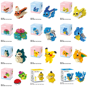 CAYI Blocs Nano 7.5cm Série Pokemon Anime Ensemble de Blocs à Construire Briques Monstre de Poche Figurine Dessin Animé Micro Jouets 3D à Bricoler pour Enfants - Product Image 4