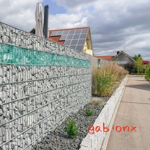Galvanized Welded Rock Gabion <b>Basket</b> Garden Beautiful Decor Gabion Retaining <b>Wall</b> Design Supplier 200x100x50cm - Product Image 5
