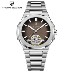 Nuevo Reloj PAGANI DESIGN PDYS025 2025 para Hombre, Reloj Automático con Tourbillon Hueco, Reloj Mecánico de Moda de Acero Inoxidable para Hombre - Product Image 1