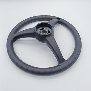 Volant Doosan 3 branches en plastique pour chariot élévateur électrique B20SE B30SE 2-3 tonnes, style classique - Product Image 2