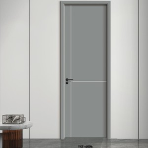 Porta <span class=keywords><strong>in</strong></span> <span class=keywords><strong>legno</strong></span> massello spesso, verniciato, ecologico, silenzioso, <span class=keywords><strong>in</strong></span> stile francese, europeo, americano, <span class=keywords><strong>in</strong></span> rovere di lusso leggero per camera da letto - Product Image 5