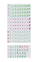 Jeu de Mahjong Américain Moderne Effet Écaille de Tortue, 160 Tuiles Acryliques Colorées à Bords Décorés sur 4 Niveaux, Écologique, Durable, Portable, de Luxe