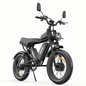 Q20 Pro 52V 40Ah 20" MTB E Bike Fat Tire Dual Motor Battery Hybrid Mountain Dirt for Adults Q20 Commute E- - Product Image 1