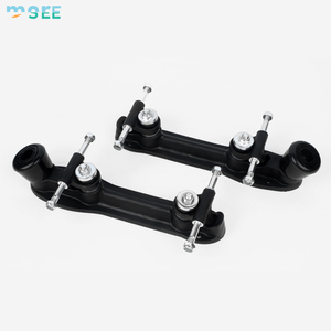 Telaio per <span class=keywords><strong>Pattini</strong></span> a Rotelle SeeMore con Doppia Fila di Supporti, Chassis in Plastica Personalizzato per <span class=keywords><strong>Pattini</strong></span> Quad, Base in Plastica - Product Image 1